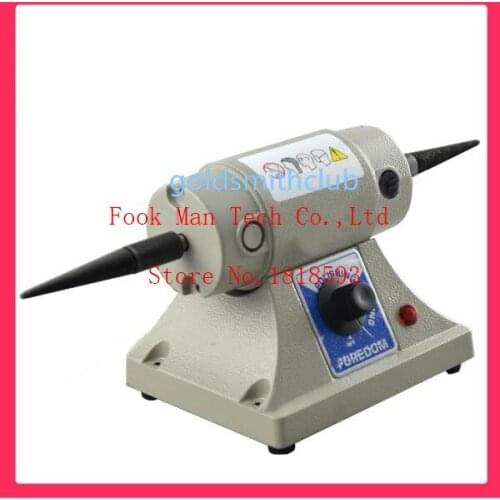 Motor,Adjustable speed grinding & polishing machine included two Buffing Wheel,Jewelry Making Supplies Polishing Motor