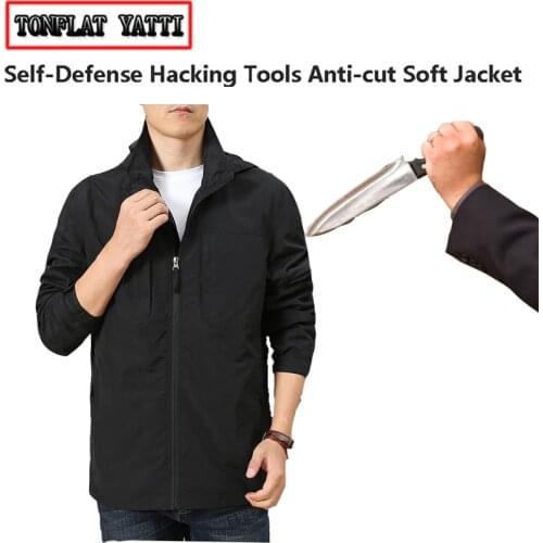 Anti cutting stabbing clothing anti cutting clothing whole body protection anti cutting tactical coat ultra thin and soft