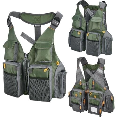 Outdoor Fishing Vest Sailboat Lifejacket Vest Epe Foam Drift Kayak Fishing Vest