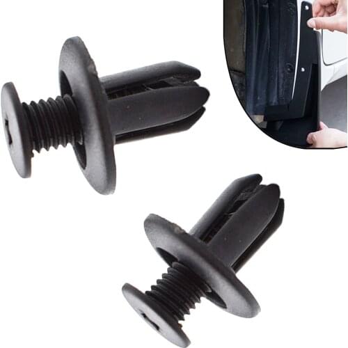 Universal Car Trim Clips Auto Bumper Fastener 8mm for opel astra peugeot 307 bmw e46 kia cerato nissan teana seat ibiza