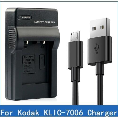 Lanfulang KLIC-7006 K7006 Digital Camera Battery Charger for Kodak M200 M522 M530 M531 M532 M550 M552 M575 M577 M580
