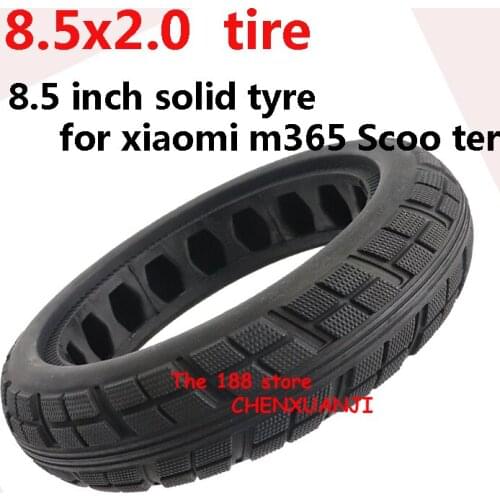 8.5x2.0 Solid Tyre for Xiaomi Mijia M365 Electric Scooter Wheel for M365 Pro Shock Absorber Damping Rubber Solid Tire '8 1/2x2