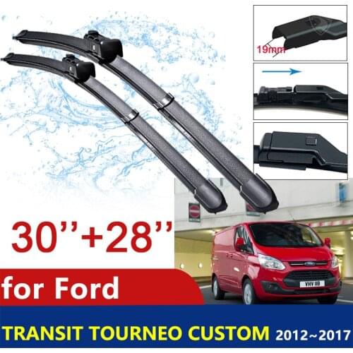 Car Wiper Blades for Ford Transit Tourneo Custom 2012~2017 Front Window Windshield Windscreen Car Accessories 2013 2014 2015