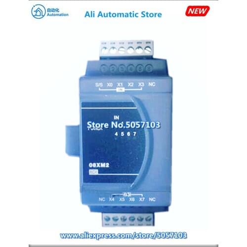 DVP08XM211N 8-Point Expansion Machine 8DI DC Power Supply New