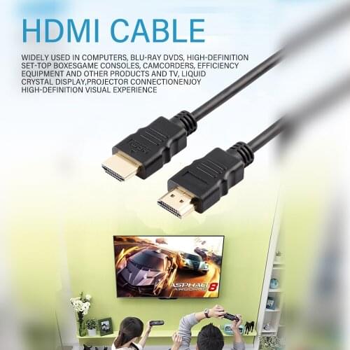 Lejiada HDMI computer desktop host notebook data audio and video cable 1.5 m / 3 m / 5 m 4K TV monitor projector HD cable