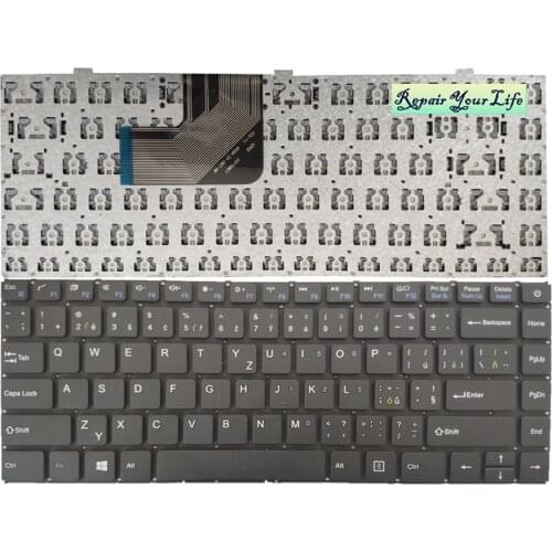Laptop keyboard For Prestigio Smartbook 133S SK Slovakia Spanish/Portuguese JM-290 YJ-522 KJK649 black internal without frame