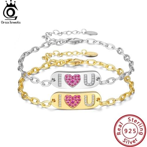 ORSA JEWELS Red Bracelets