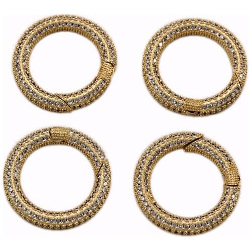 DIY Jewelry Making Accessories Hanging Chain Lock Hook Spiral Clasps Necklace Bracelets Hand Made