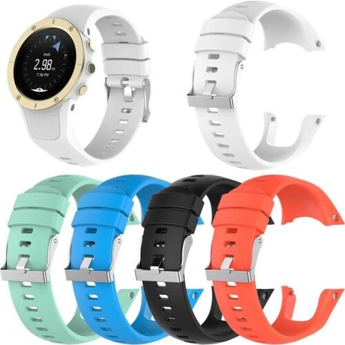 OOTDTY Silicone Replacement Wrist Band Strap For Suunto Spartan Trainer Wrist HR Watch