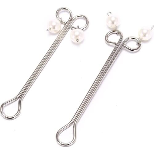 Steel Labia Clips / Labium Clamps / Brease Nipple Clamps / Clitoris Clips /Ear Clips For Women Body jewelry