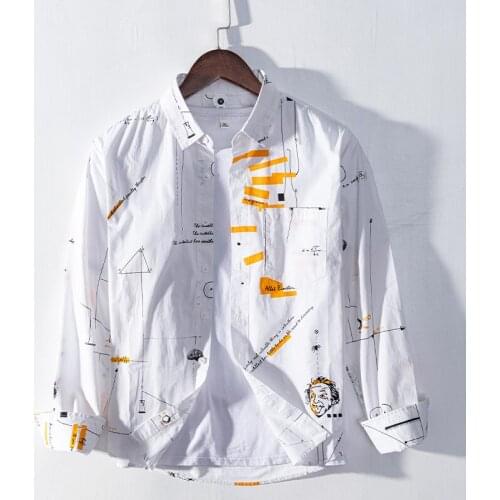 Suehaiwes brand Italy casual pure cotton shirt men spring and summer white shirts for men trendy comfortable shirt male camisa