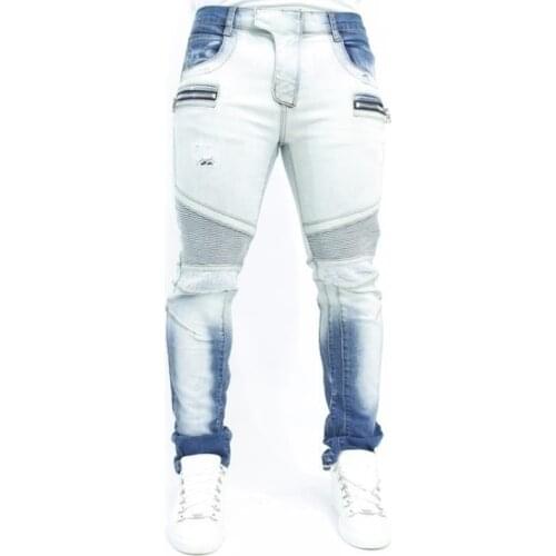 Мужские байкерские джинсы SWEETWOO China At AliExpress