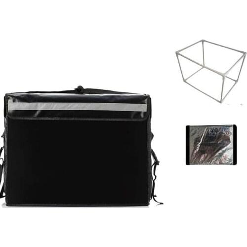 30L 43L 62L big cooler bag with bracket thickening thermal lunch picnic box ice pack meal can drinks vehicle insulation cool bag