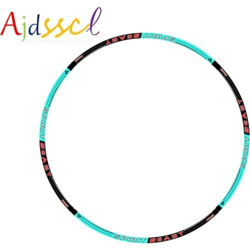 Universal 10~18 Inch Motorcycle Wheel Rim Reflective Stickers Creativity Wheel Stickers For Yamaha Honda Suzuki Ducati Kawasaki