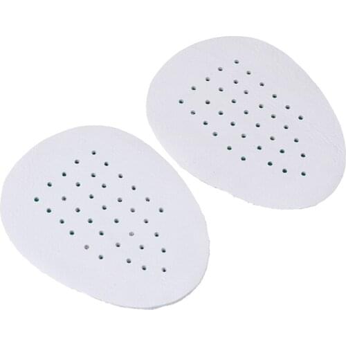 1Pair PU Leather Half Insoles Latex Anti Slip Breathable High Heel Shoes Pad