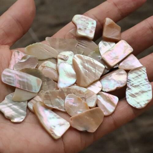 100g/lot Natural Crushed Pearl Shell Mother of Pearl shell for DIY Jewelry Crushed Shell MOP Pearl shell for Fake Nails