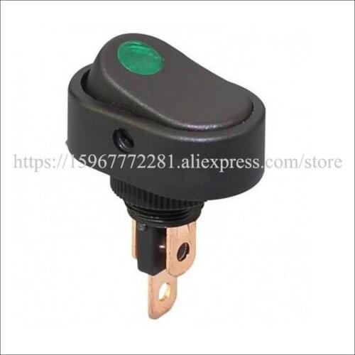 ASW-20D-2 ON-OFF SPST 3P with lamp auto Rocker Switch Automobile switches and accessories 20A 12VDC big cats eye Auto switch