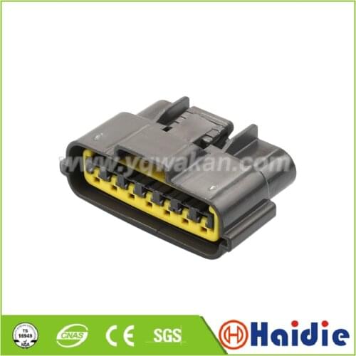 Free shipping 2sets auto 7pin plastic housing plug wire electric cable waterproof connector 6098-0148