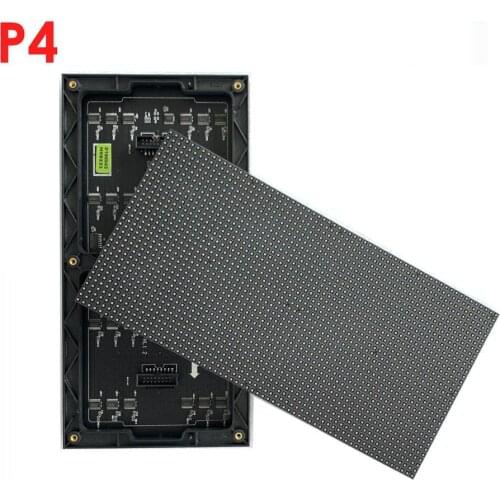 Free shipping led module p4 ICN2037 ICN2028 DP5020 SMD16126 , Pixel pitch 4mm led full color module 128x256mm led matrix module