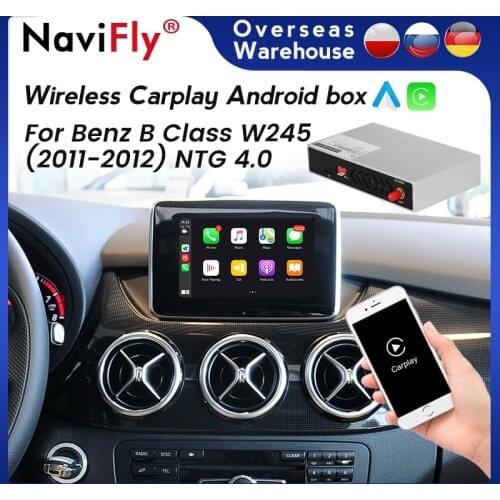 Wireless CarPlay For Mercedes Benz B Class W245 W246 NTG 4.0 4.5 5.0 with Android Auto Mirror Link AirPlay Car Play Functions