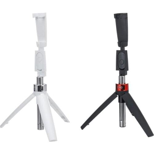 Bluetooth Selfie Stick Mini Desktop Tripod Monopod 180 Rotation Foldable Selfie Sticks for Mobile Phones