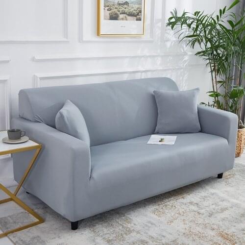 Elastic Plain Solid Sofa Cover Stretch All-inclusive Sofa Cover for Living Room funda sofa Couch Cover Armchair capade Cover