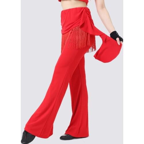Flamengo Women Dress Fringed Latin Dance Pants Costume Salsa Cha Cha Ballroom Tango Dresses Adult Sailor Dance Performance 6XL