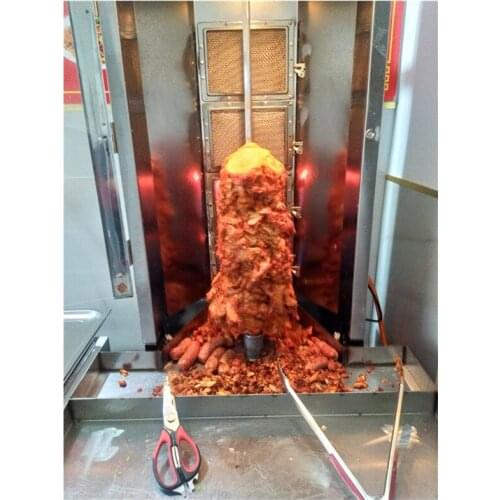 Gas shawarma machine,doner kebab grill,rotary barbecue maker