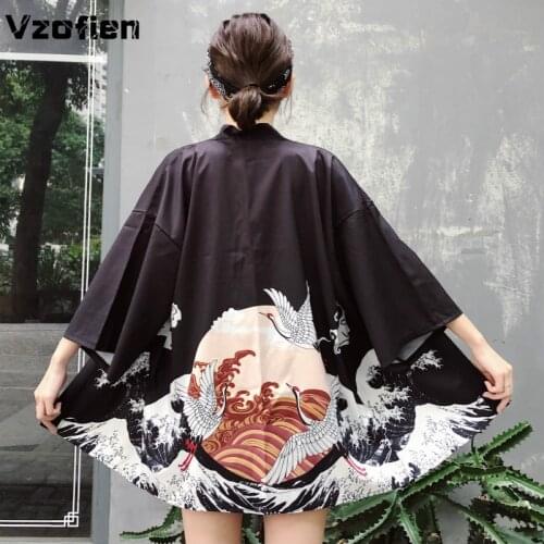 Japanese Kimono Cardigan Beach Sunscreen Summer New Haori Samurai Kimonos Karate Streetwear Shirt Harajuku Yukata Kimonos
