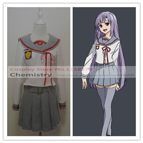 Seraph of the End Owari no Serafu Mahiru Hiiragi Cosplay Costume