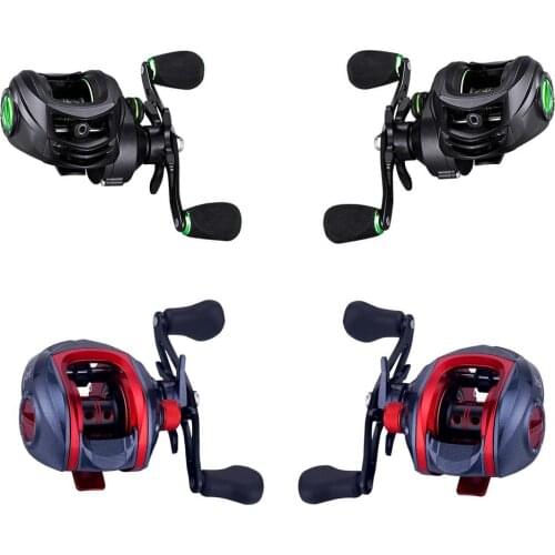 Metal Fishing Reel Round Control Baitcasting Reel Fishing Reel Spinning Reel 9-speed Magnetic Adjustment Fishing Accessories