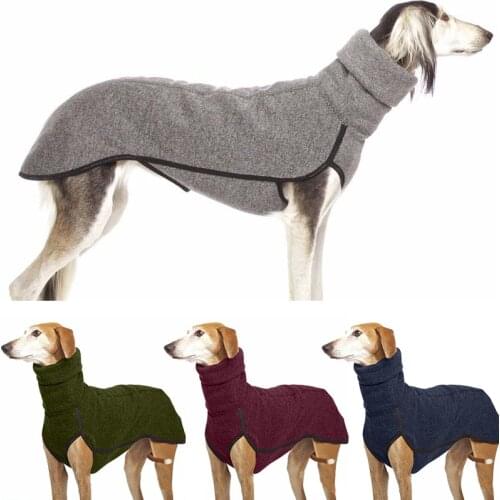Newest Winter Big Dog Clothes for Medium Large Dogs Warm High Collar Pet Coat French Bulldog Pitbull Pullovers Mascotas Clothing