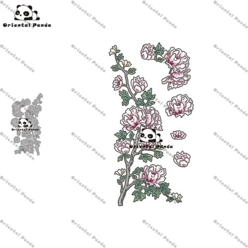 New Dies 2020 peony Metal Cutting Dies diy Dies photo album cutting dies Scrapbooking Stencil Die Cuts Card Making