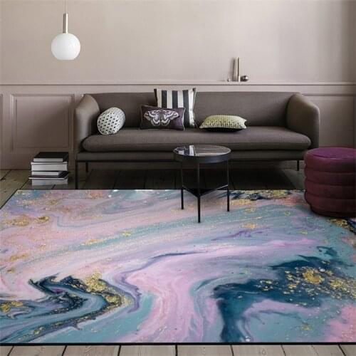 New Abstract pink Carpet Living Room Large Size Area Rugs Children Blue Modern Bedroom Sofa Table Decorative Parlor Floor Mats