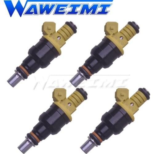 WAWEIMI Brand New 4x Fuel Injector 0280150744 FITS Opel Astra Calibra Cavalier Kadett Gsi Gt GTE 2.0 16v 91-01