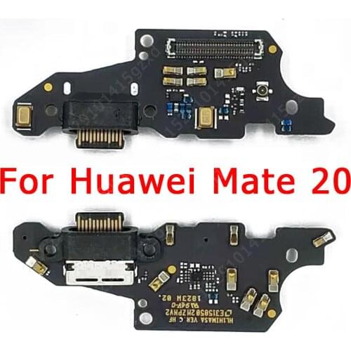 Original USB Charge Board for Huawei Mate 20 Charging Port For Mate20 PCB Dock Connector Flex Cable Replacement Spare Parts