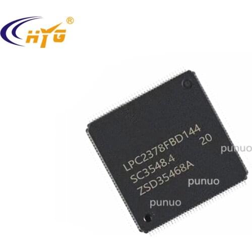 Original Authentic LPC2378FBD144 Encapsulation LQFP144 BGA 16/32-bit Microcontrollers 10-bit ADC/DAC MCU Single Chip 512K Flash
