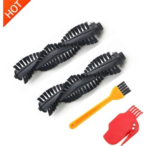 4pcs/lot Main Brush for chuwi ILIFE A4s A40 Robot Vacuum Cleaner accessories Parts