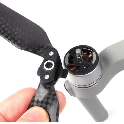 Propeller 7238F Carbon Fiber Propeller for Mavic Air 2 Propeller Quick-Release Drone Blade Prop Accessories Low-Noise Propelle