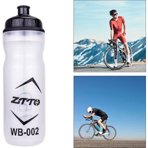 Sports Squeeze Water Bottle Anti-leak Valve Hydration 26oz White Clean Running Cycling Bike Soccer Football Drink Bottles
