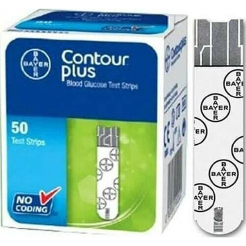 ASCENSIA (Bayer) Contour Plus Test Strips 50/100/200 pcs Exp 2022 NEW Pieces