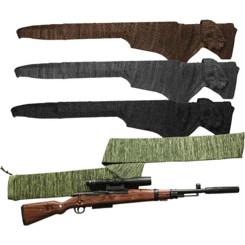 Airsoft Gun Sock Rifle Knit Polyester Rifle Gun Protector Cover Bag Moistureproof Storage Sleeve Rifle Holster Dropshipping