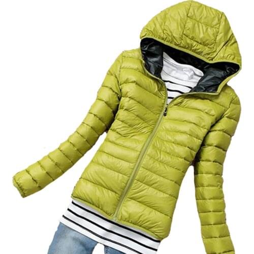 UNIVOS KUNI 2019 Womans Warm Coat Cotton Jacket Overcoat Hooded Fashion Soild Color Brand Wild Thick Big Size XL J613