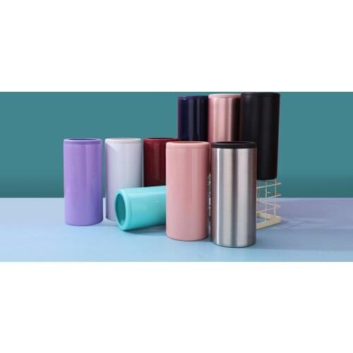 12oz Creative Coke Cans Water Thermos Fashion Vacuum Cup Stainless Steel Car Bottles 9 Colors Available