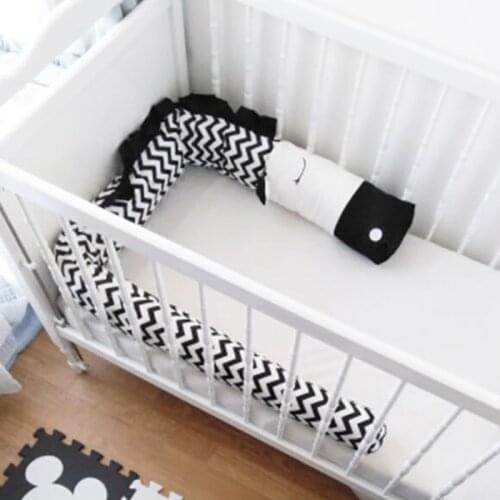 Newborn Animal Around Cushion Bumpers Crib Bedding for Baby Bed Cotton Cute Cartoon Cushion Toddler Gift BTN012