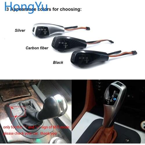 For BMW 5 series 2004-2006 E60 Sedan pre-LCI Pre-facelift Gear Shift Shifter Lever Knob Automatic Transmission LED Light Shift