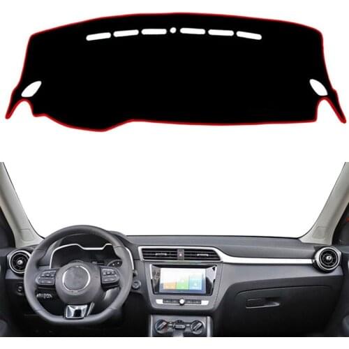 For MG ZS 2017 2018 2019 Anti-UV Dashboard Cover Mat Pad Dashmat Dash Board Sun Shade Instrument Protect Carpet Car Accessories