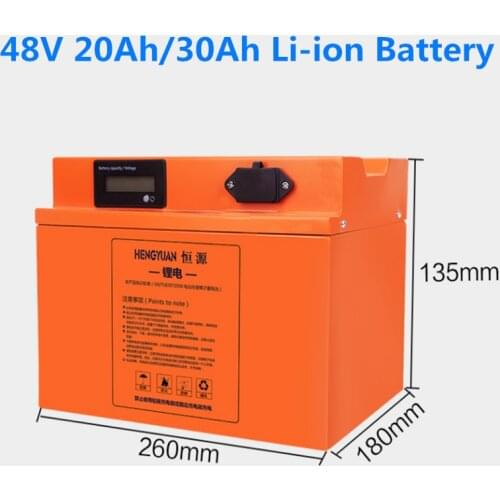 GTK 48v 20Ah 30Ah Li-ion battery for Battery car electric tricycle Motorcycle Scooter Solar Storage system +3A charger