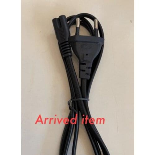 1.5m EU Power Cable Cord Figure 8 C7 To Euro Eu European 2 Pin AC Plug Power Cable Cord For Cameras Printers Notebook