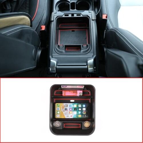 Storage Box Central Car Door Phone Glove Armrest Box For Land Rover Discovery 4 LR4 2010-2016 Accessories